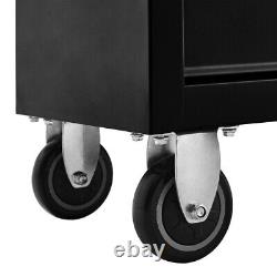 7 Drawer Steel Wheeled Tool Box Chest Mechanic Cabinet Trolley Storage Organiser