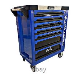 7 Drawer Tool Box Chest & Roller Cabinet Empty