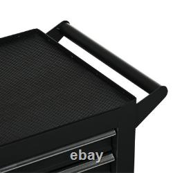 7-Drawer Tool Box on Wheels, Lockable Tool Cabinet with EVA Pat & Ball Bearing