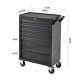 7 Drawer Tool Cabinet Cart Workshop Trolley On Wheels Lockable Utility Organizer