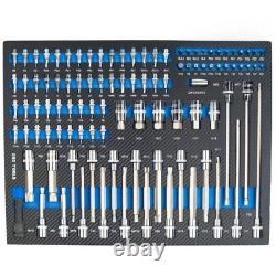 7 Drawer Tool Chest Cabinet with Tools Roll Cab Workshop Storage