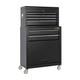 8 Drawer Heavy-duty Steel Tool Chest & Roller Cabinet With Castors Garage Wo
