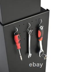 8 Drawer Heavy-Duty Steel Tool Chest & Roller Cabinet with Castors Garage Wo