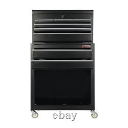 8 Drawer Heavy-Duty Steel Tool Chest & Roller Cabinet with Castors Garage Wo
