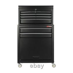8 Drawer Heavy-Duty Steel Tool Chest & Roller Cabinet with Castors Garage Wo
