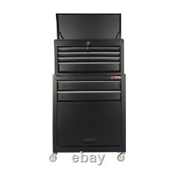 8 Drawer Heavy-Duty Steel Tool Chest & Roller Cabinet with Castors Garage Wo