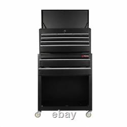8 Drawer Heavy-Duty Steel Tool Chest & Roller Cabinet with Castors Garage Wo
