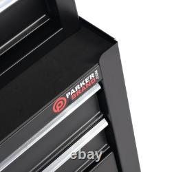 8 Drawer Heavy-Duty Steel Tool Chest & Roller Cabinet with Castors Garage Wo