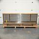 96 Stainless Steel 24 Drawer Work Bench Tool Chest Cabinet 4947-4953