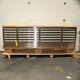 96 Stainless Steel 24 Drawer Work Bench Tool Chest Cabinet 9019-9030