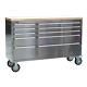 Ap5510ss Sealey Mobile Stainless Steel Tool Cabinet 10 Drawer Tool Chest Premier