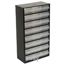 APDC24 Sealey Cabinet Box 24 Drawer Tool Storage
