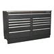 Apms04 Sealey Modular Floor Cabinet 11 Drawer 1550mm Heavy-duty Tool Storage