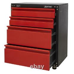 APMS84 Sealey Modular 4 Drawer Cabinet with Worktop 665mm Storage Systems