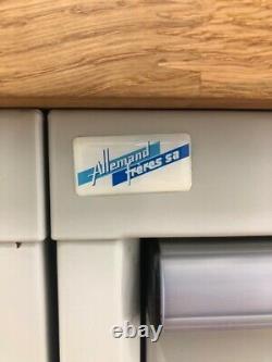 Allemand Frere Metal Tool Drawer Cabinets X4 Units. Swiss Made