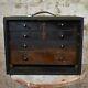 Antique Engineers Bank Of Drawers Draughtmens Workshop Cabinet Tool Chest Box