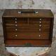 Antique Union Engineers Bank Of Drawers Draughtmens Workshop Tool Chest Cabinet