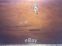 Antique Union Watchmakers Collector Engineer Cabinet Chest Lockable Tool Drawers