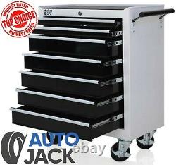 Autojack 7 Drawer Metal Tool Storage Chest Cabinet Roll Cab COLLECTION ONLY