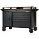 Bunker 14 Drawer Multi-functional Workbench Roller Tool Cabinet, 48, Grey