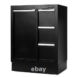 BUNKER 18843 Modular Power Tool Base Cabinet, 4 Drawer, 680mm