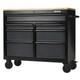 Bunker 7 Drawer Workbench Roller Tool Cabinet, 41, Grey
