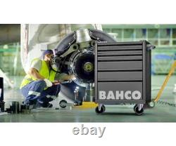 Bahco E72 5 Drawer 26? Black Mobile Roller Tool Storage Cabinet, 1472K5BLACK