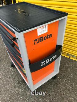 Beta C24SA/7 Orange 7 Drawer Mobile Roller Cabinet With Anti-Tilt System (2)
