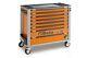 Beta C24sa-xl/8 8 Drawer Extra Long Roller Cabinet With Anti-tilt System Orange