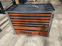 Beta C24SA XL Orange 7 Drawer Mobile Roller Cabinet With Anti-Tilt System