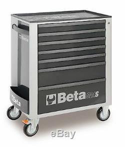 Beta C24S/7 7 Drawer Mobile Roller Cabinet Grey