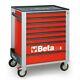 Beta C24s/8 8 Drawer Mobile Roller Cabinet Red 024002083