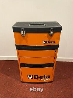 Beta C41H Two Module Tool Trolley Cabinet Orange Damaged