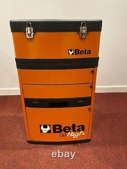 Beta C41H Two Module Tool Trolley Cabinet Orange Damaged 228