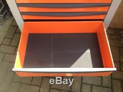 Beta Mobile Roller Cabinet Tool Box 7 Drawer Roll Cab Orange C24S7/O
