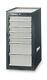 Beta Tools C38l/g Side Cabinet For Tool Box Rollcab 7 Drawers Grey