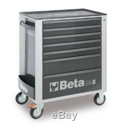 Beta Tools Special! Italy C24s Rollcab Grey 7 Drawer Toolbox Roller Cabinet