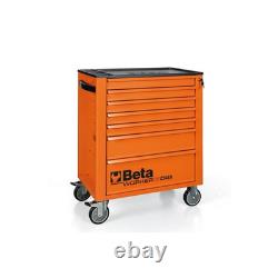 Beta Worker C24EH 5 Drawer Mobile Roller Cabinet Tool Trolley Storage Box Cab