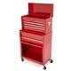 Bike It Tlscab03 Rolling Tool Cabinet Chest 616x330x1070mm Lockable Drawers