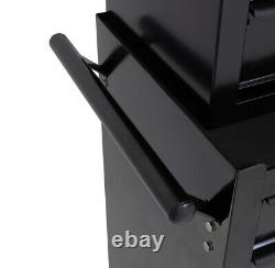 Black 8 Drawer Tool Box Tool Chest Roller Cabinet Garage Storage