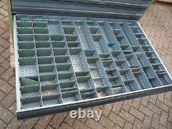 Bott Polstore Lista 9 Drawer Engineers or Machinists Tooling Cabinet with Key