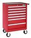 Britool E010231b 7 Drawer Roller Cabinet Tool Box Roll Cab Red
