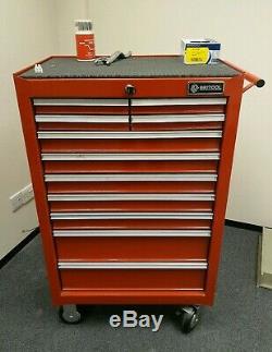 Britool Expert Classic 11 Drawer Roller Tool Cabinet (BRCR11) Red Toolbox