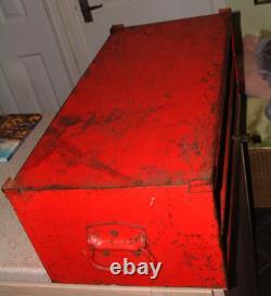 CLASSIC SNAP ON KC600AH 2 DRAWER MID CENTRE TOOL BOX 1980s 1 KEYCollection Only