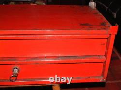 CLASSIC SNAP ON KC600AH 2 DRAWER MID CENTRE TOOL BOX 1980s 1 KEY Collection Only