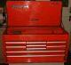 Collection Only Classic Snap On Kra 58g 9 Drawer Tool Box 1980's Mechanics