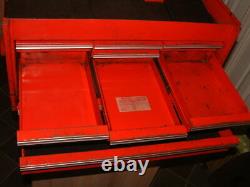 COLLECTION ONLY CLASSIC SNAP ON KRA 58G 9 DRAWER TOOL BOX 1980's MECHANICS