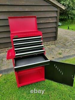 Clarke CTB5C 5 drawer lockable tool chest and cabinet in excellent condition