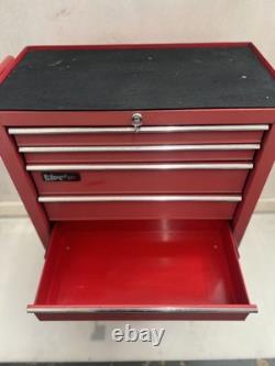 Clarke Ctc700c 7 Drawer Red Steel Tool Cabinet Trolley Lockable With Key