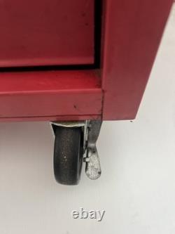 Clarke Ctc700c 7 Drawer Red Steel Tool Cabinet Trolley Lockable With Key